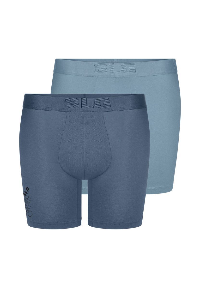 Weiche, lange Herren-Boxershorts mit Stretch
