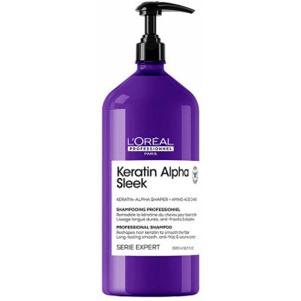 Keratin Alpha Sleek Champú 1500 ml