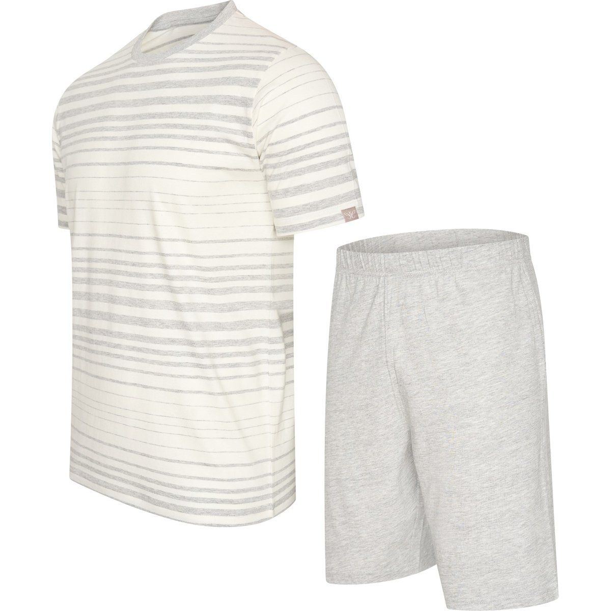 Cappuccino Italia Pyjama Venezia Pyjama Grau