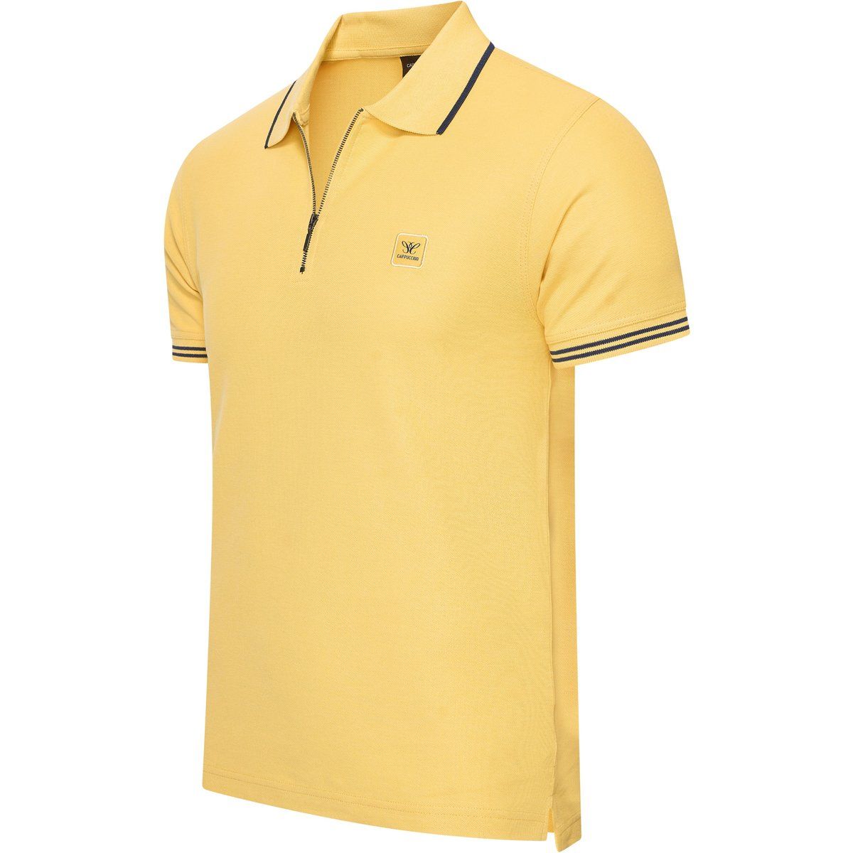 Cappuccino Italia Polo SS Polo Zip Polo Torino Gelb
