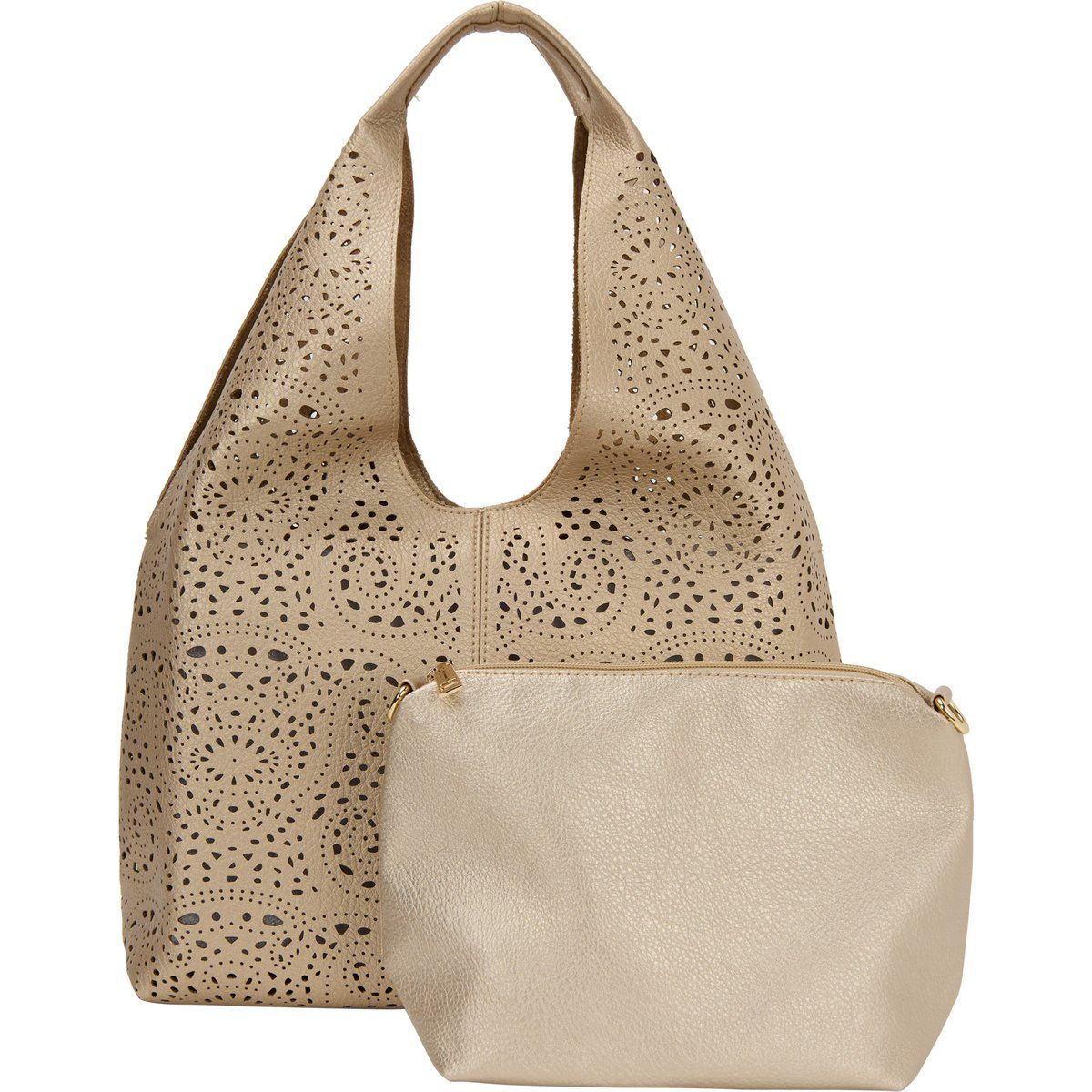 usha 2-IN-1-Tragetaschen-Set 2-IN-1-Tragetaschen-Set Frauen Gold