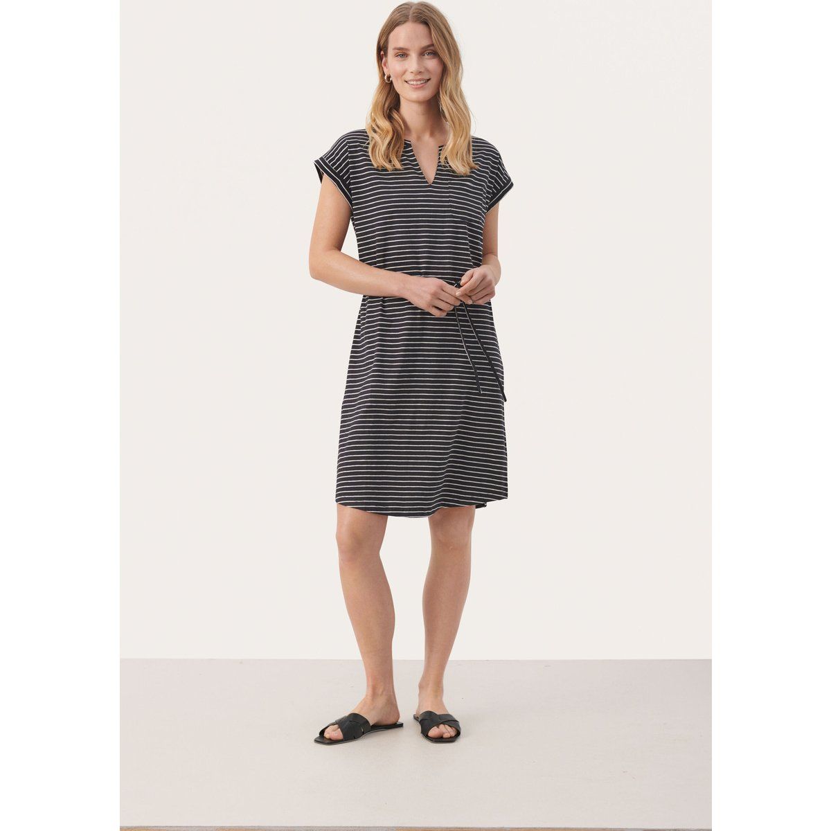 Jerseykleid Relaxed fit navy
