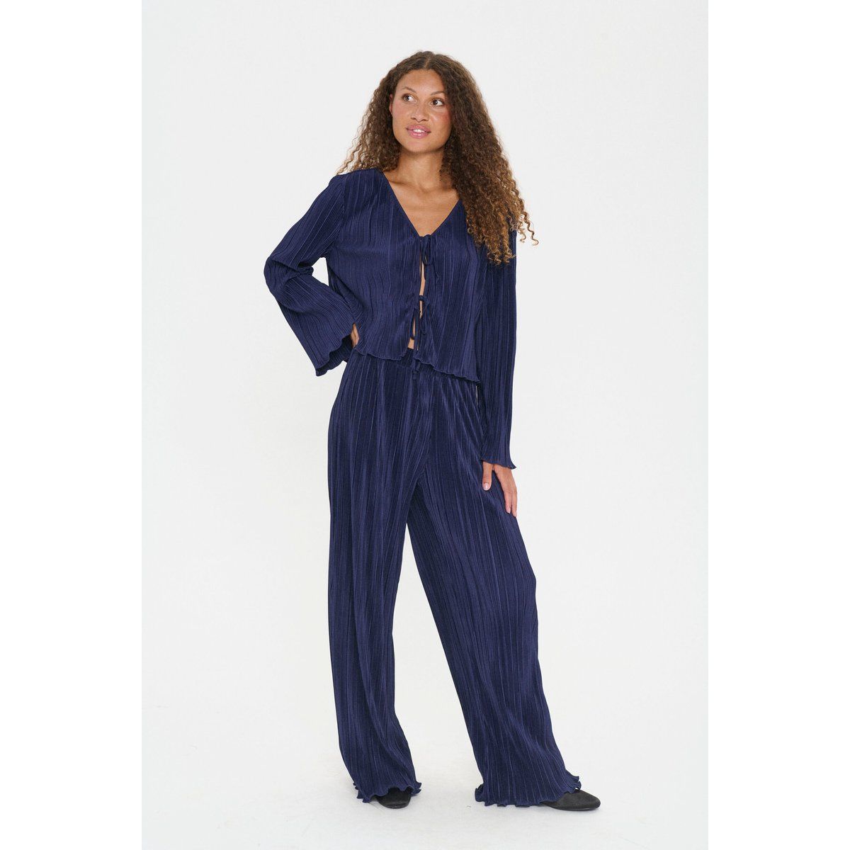 Strickjacke ZuniSZ Strickjacke Gerade Passform dark blue