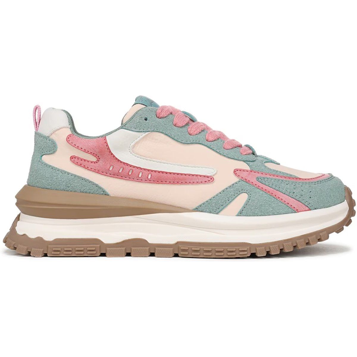 Blowfish Malibu Damen-Sneakers im Retro-Stil mit Schnürung, Wassermelone, Leo