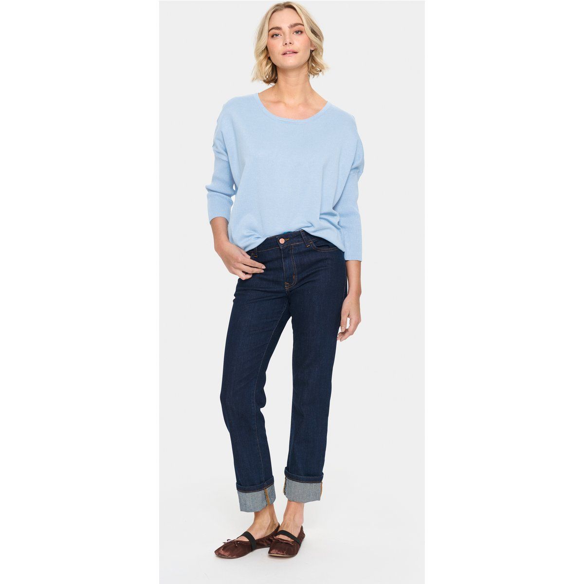 Strickpullover Casual fit blue