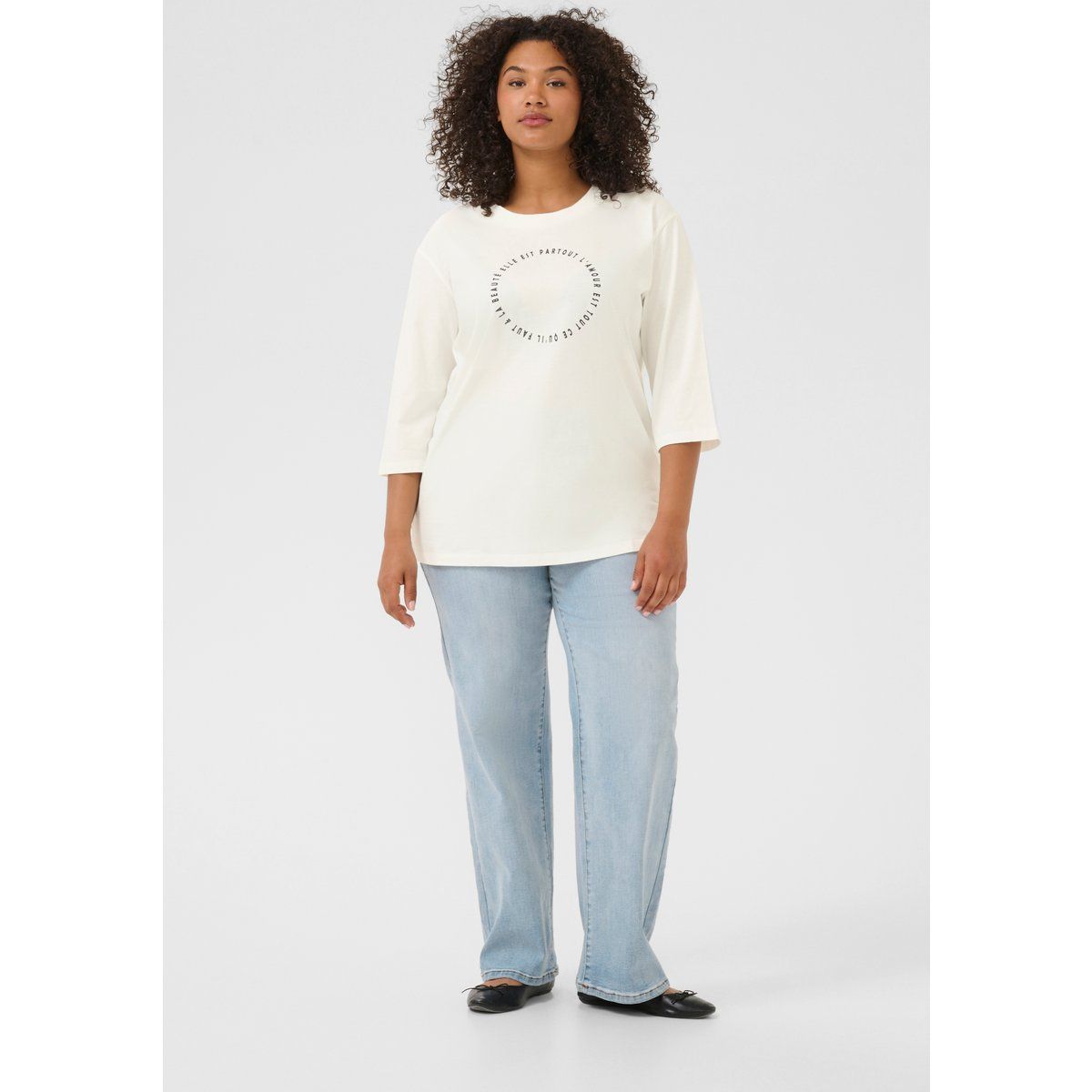T-shirt Loose fit Chalk offwhite