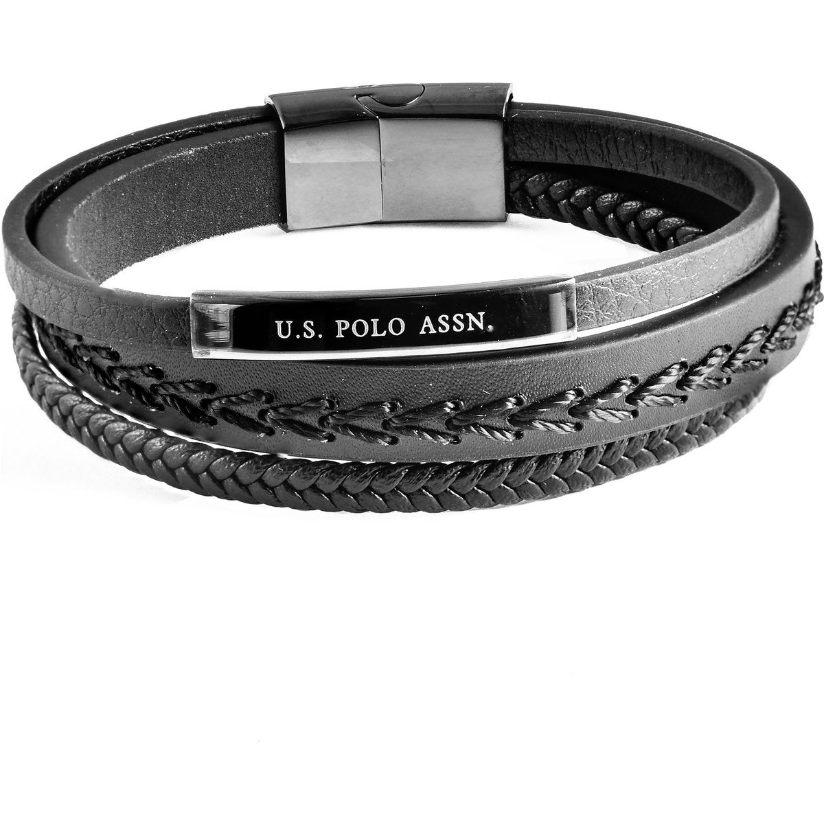 US Polo Assn Jewellery Harrison Lederarmband