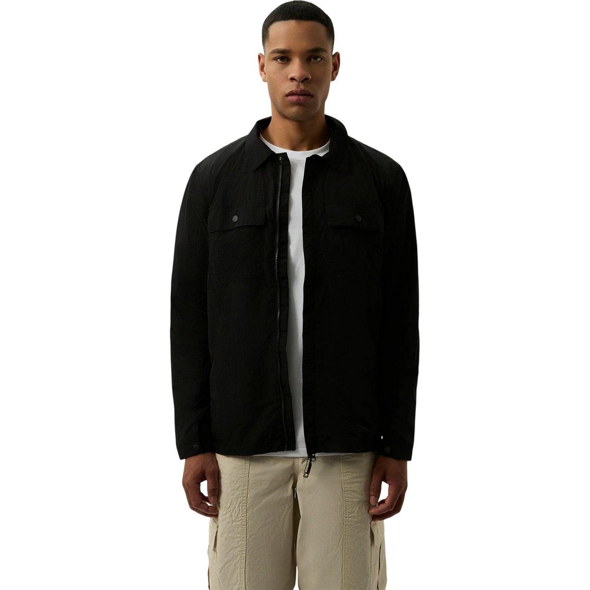 Patrick - "Jackson" Hemdjacke für Herren (Schwarz)