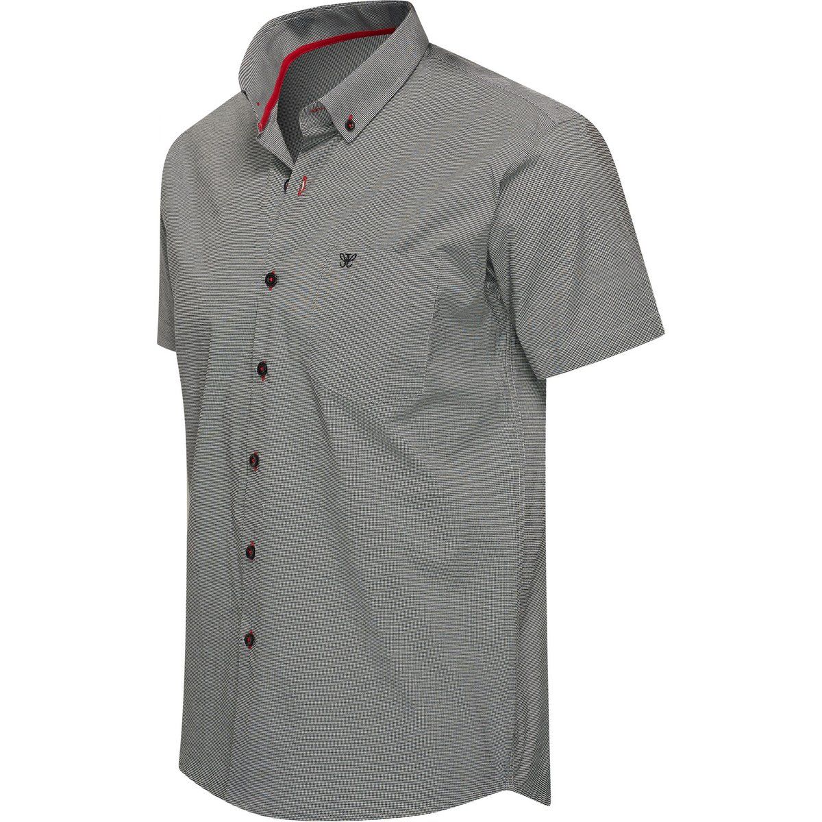 Cappuccino Italia Overhemden Bronte Stretch Schwarz