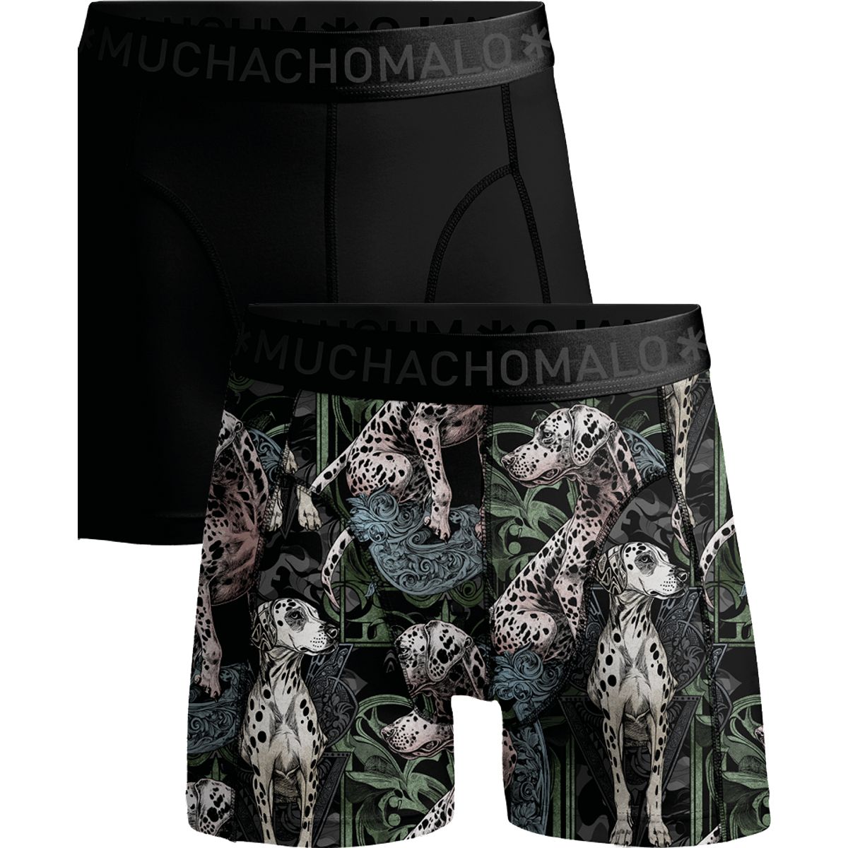 Muchachomalo Boxershorts aus Baumwoll-Modal für Herren – 2er-Pack – Herrenunterwäsch