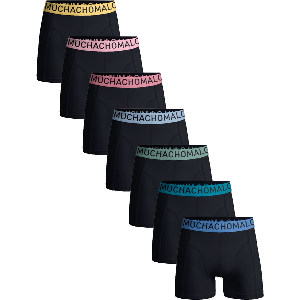 Muchachomalo Herren Boxer Shorts - 7er Pack - Herren Unterwäsche