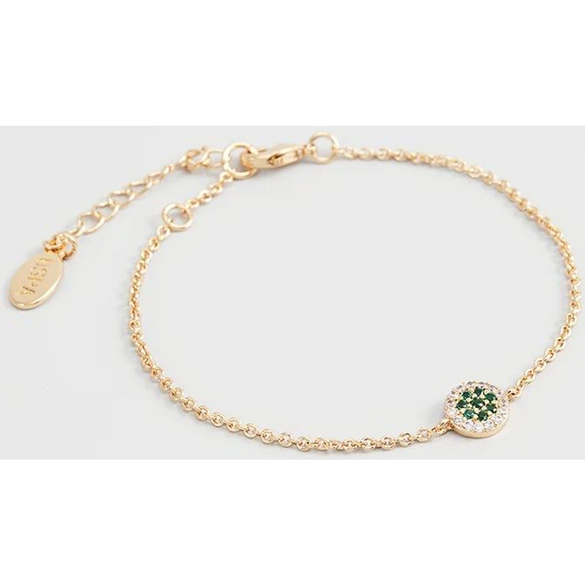 US Polo Assn Jewellery Celine Gelbgoldarmband