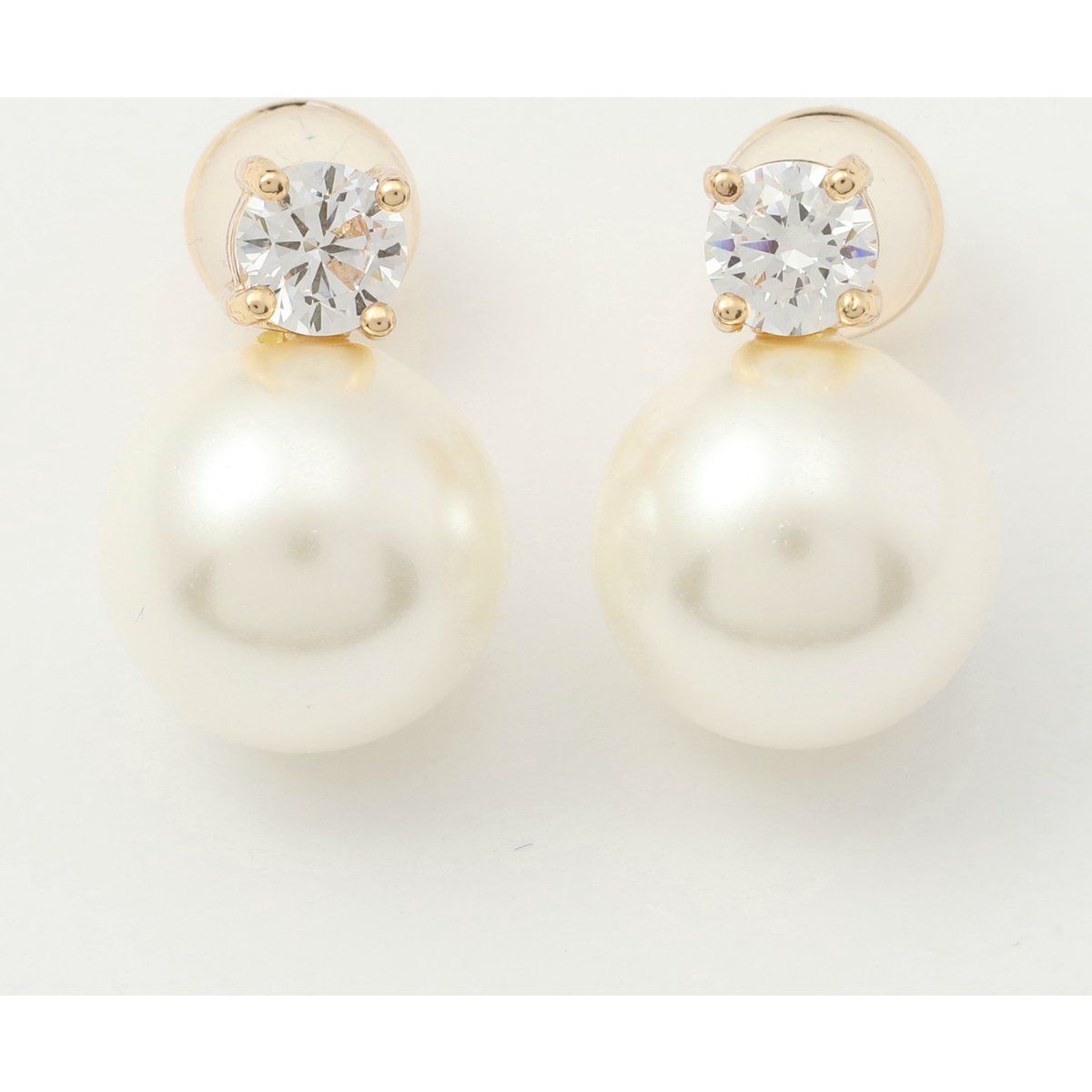 US Polo Assn Jewellery Maisie Gelbgold-Ohrringe