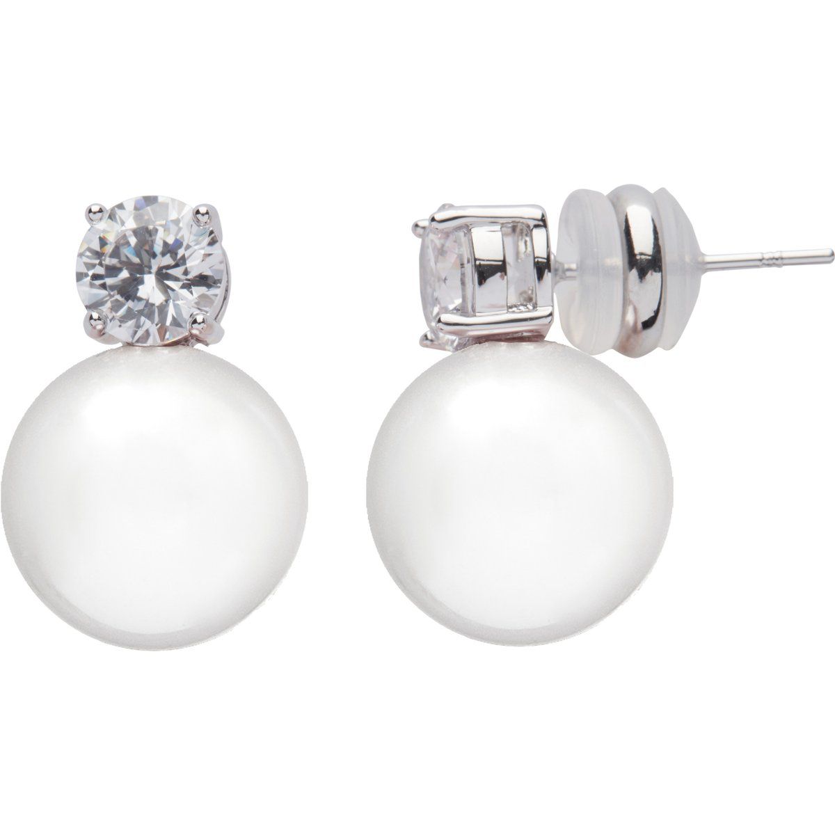 US Polo Assn Jewellery – Maisie – Rhodium-Ohrringe