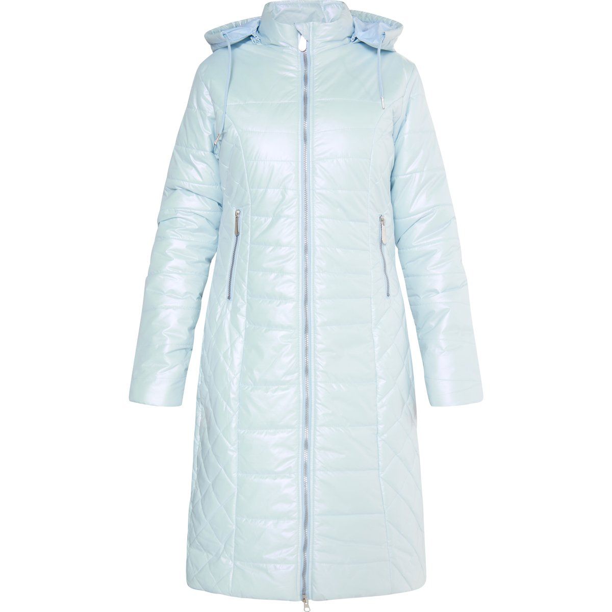 Faina Leichter Steppmantel Damen hellblau