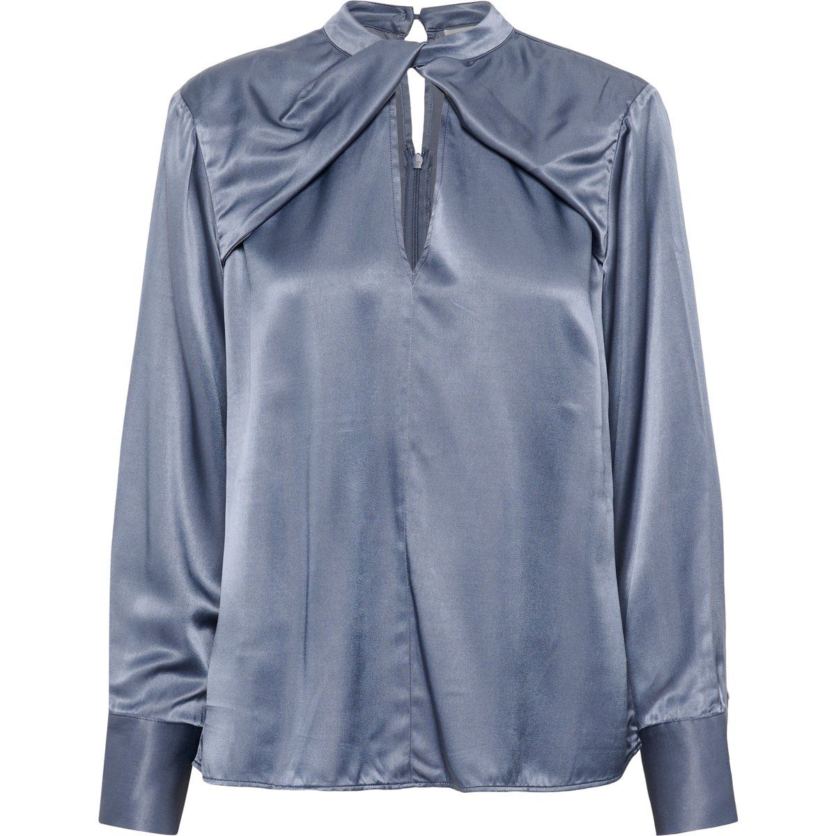 Langarm-Bluse KBBlanca Classic fit blue