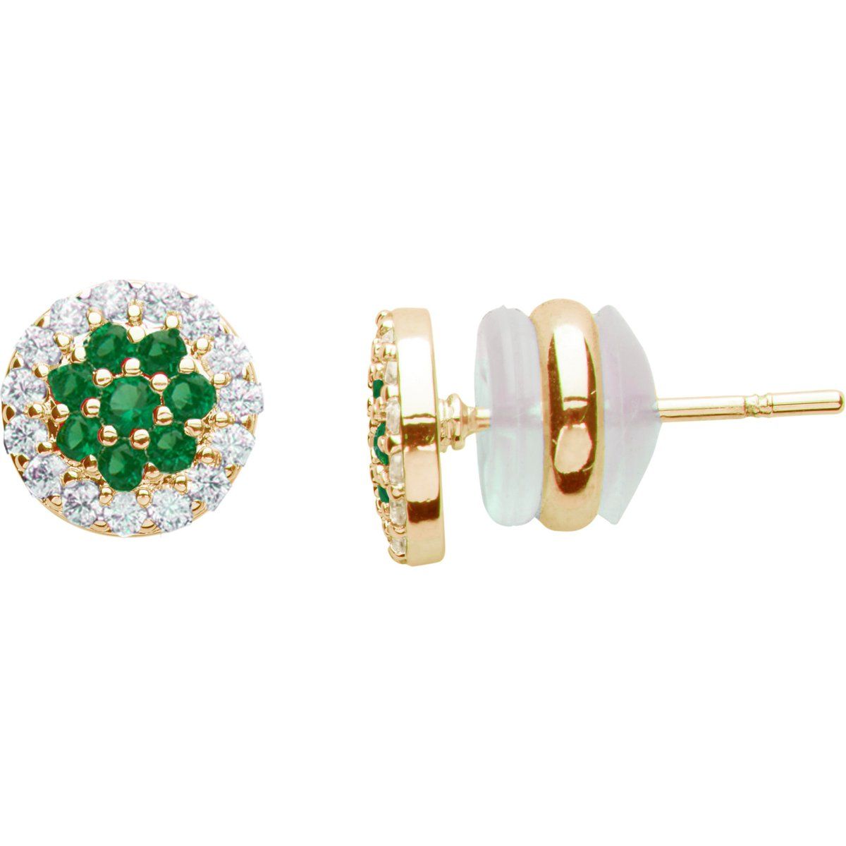 US Polo Assn Jewellery Celine Gelbgold-Ohrringe