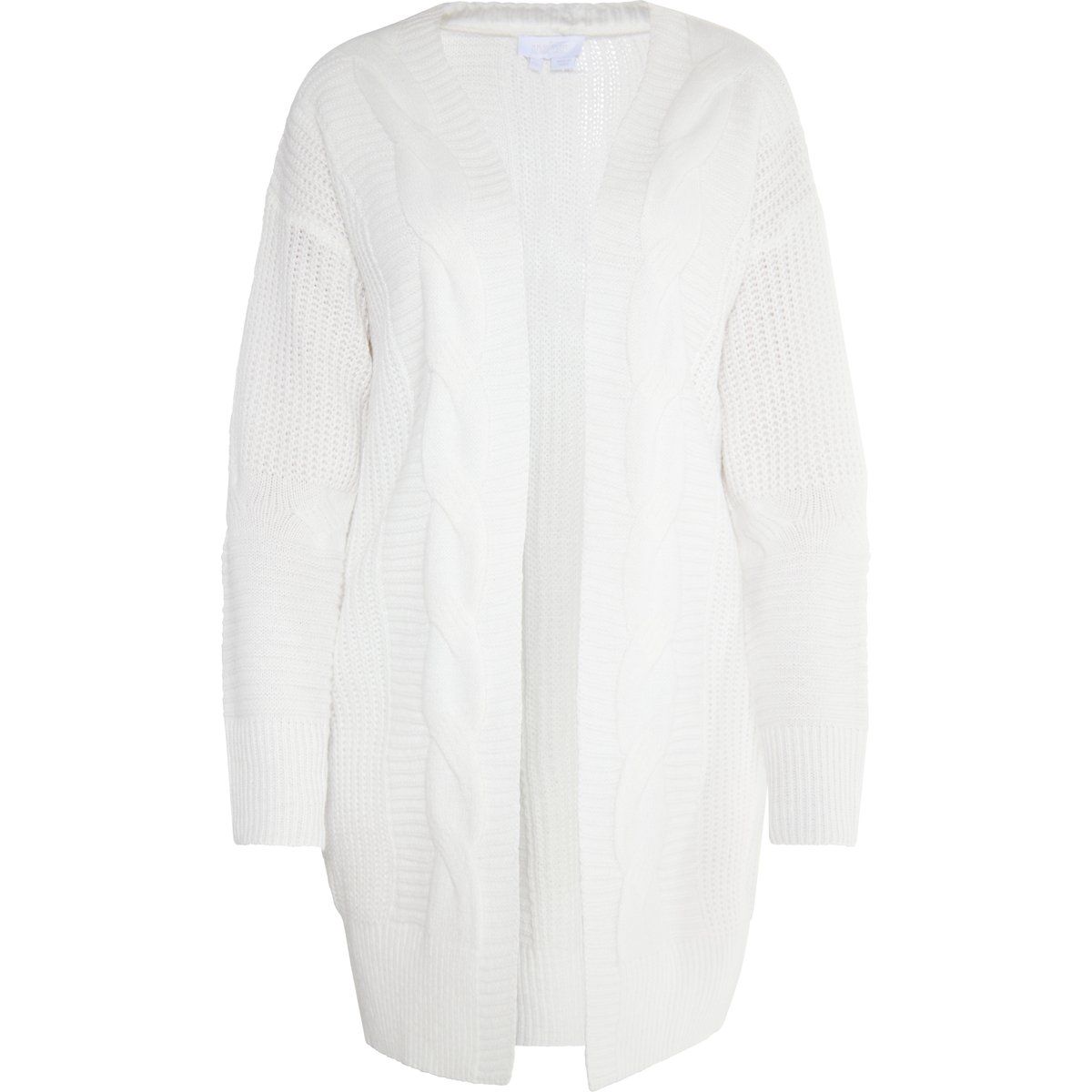 usha Langer Cardigan Damen weiss