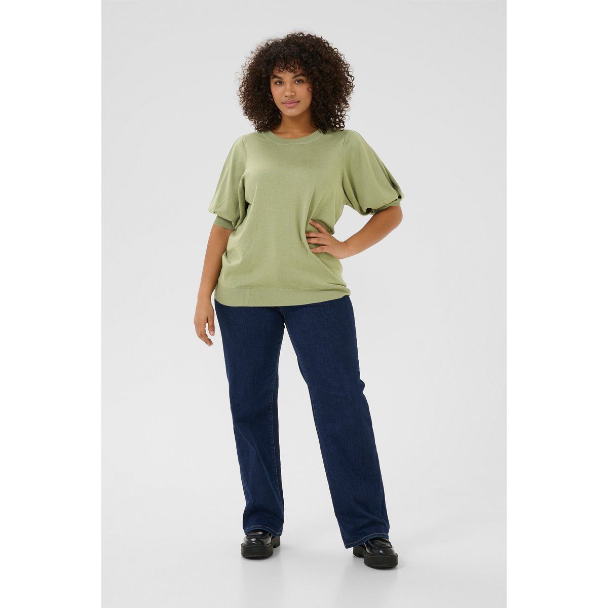 Strickpullover Regular fit green