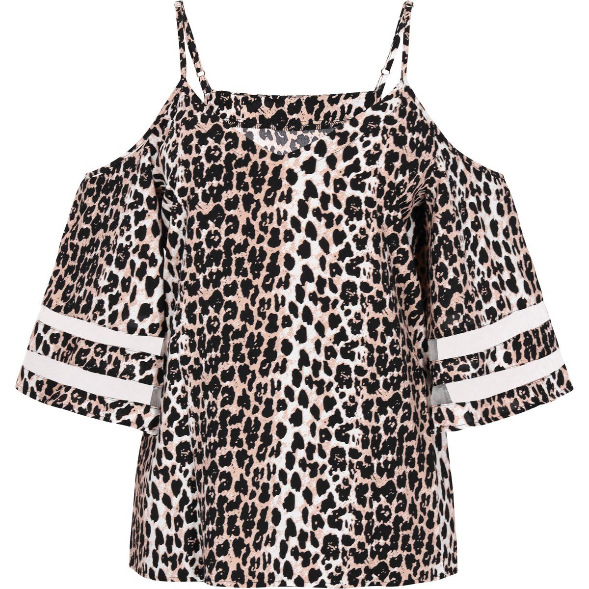 Faina Bluse Frauen Leopard