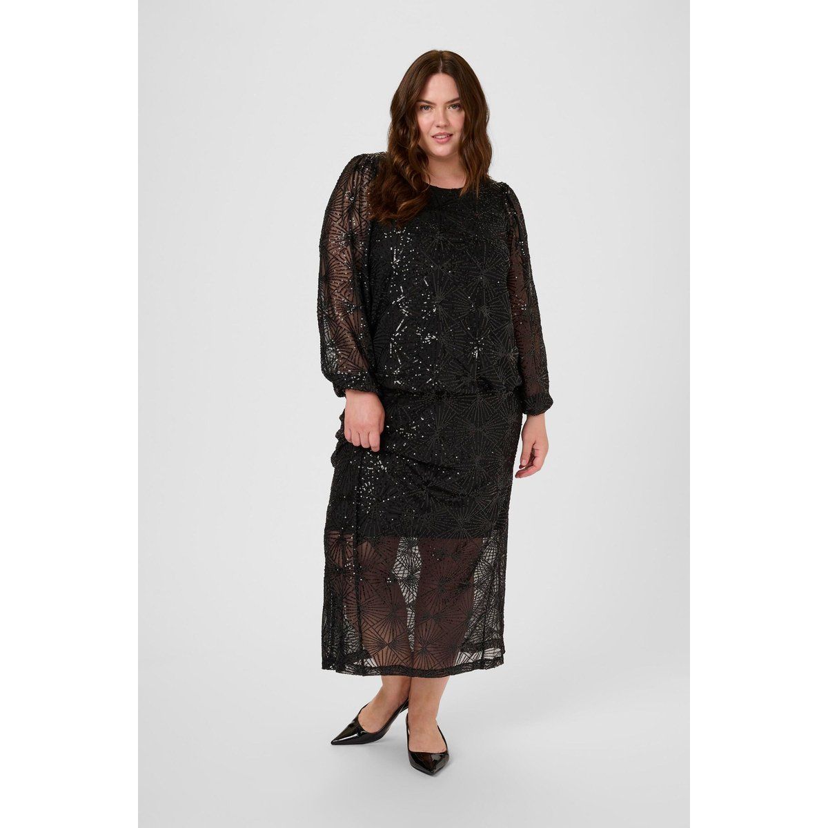 Langarm-Bluse KCminna Langarm-Bluse Regular fit