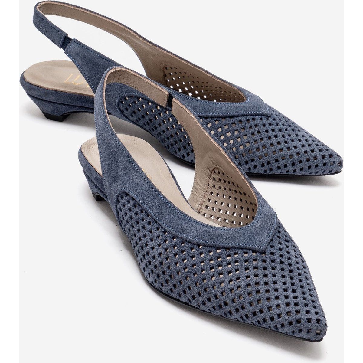 Lieve Leder-Slingback-Pumps (Damen)