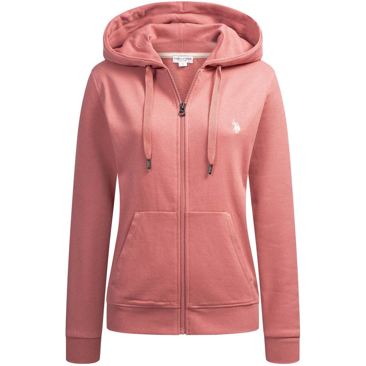 U.S. POLO ASSN. Damen Sweatjacke USRubyy aus Baumwoll-Polyester-Mix