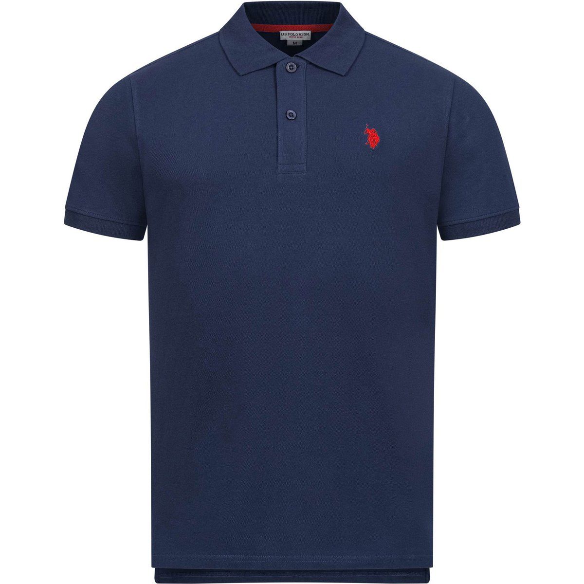 U.S. Polo Assn. Herren Basic Poloshirt kurzarm mit Stretchkomfort