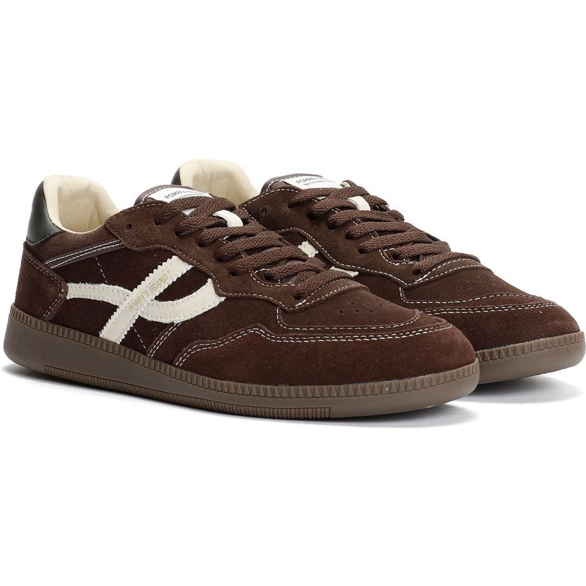 Pompeii Elan Sala Wildleder Herren Braune Sneaker