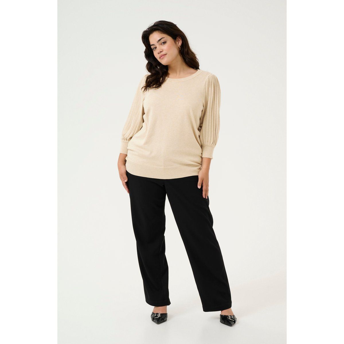 Strickpullover Regular fit cream