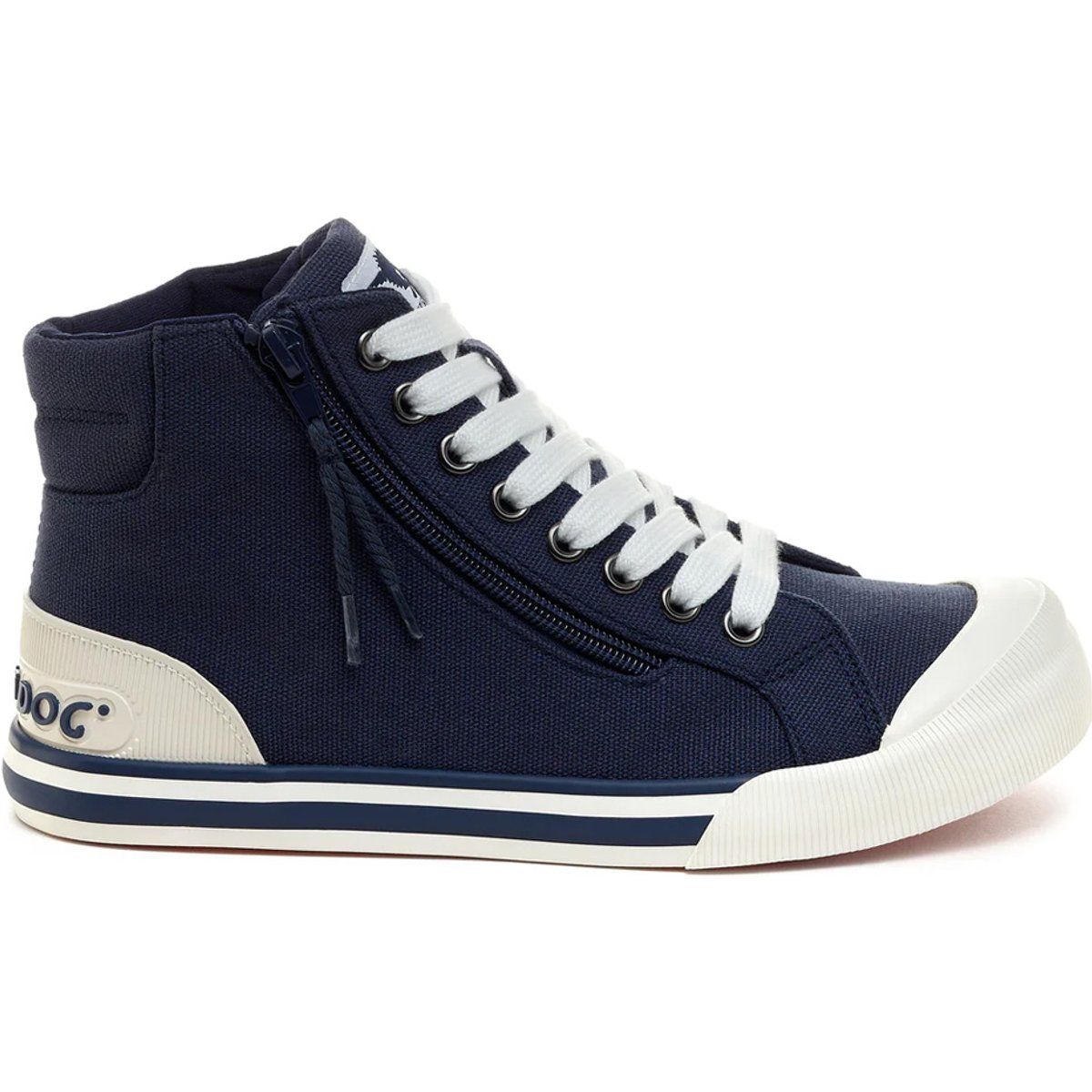 Rocket Dog - Damen Sneaker "Jazzin Hi" (Marineblau)