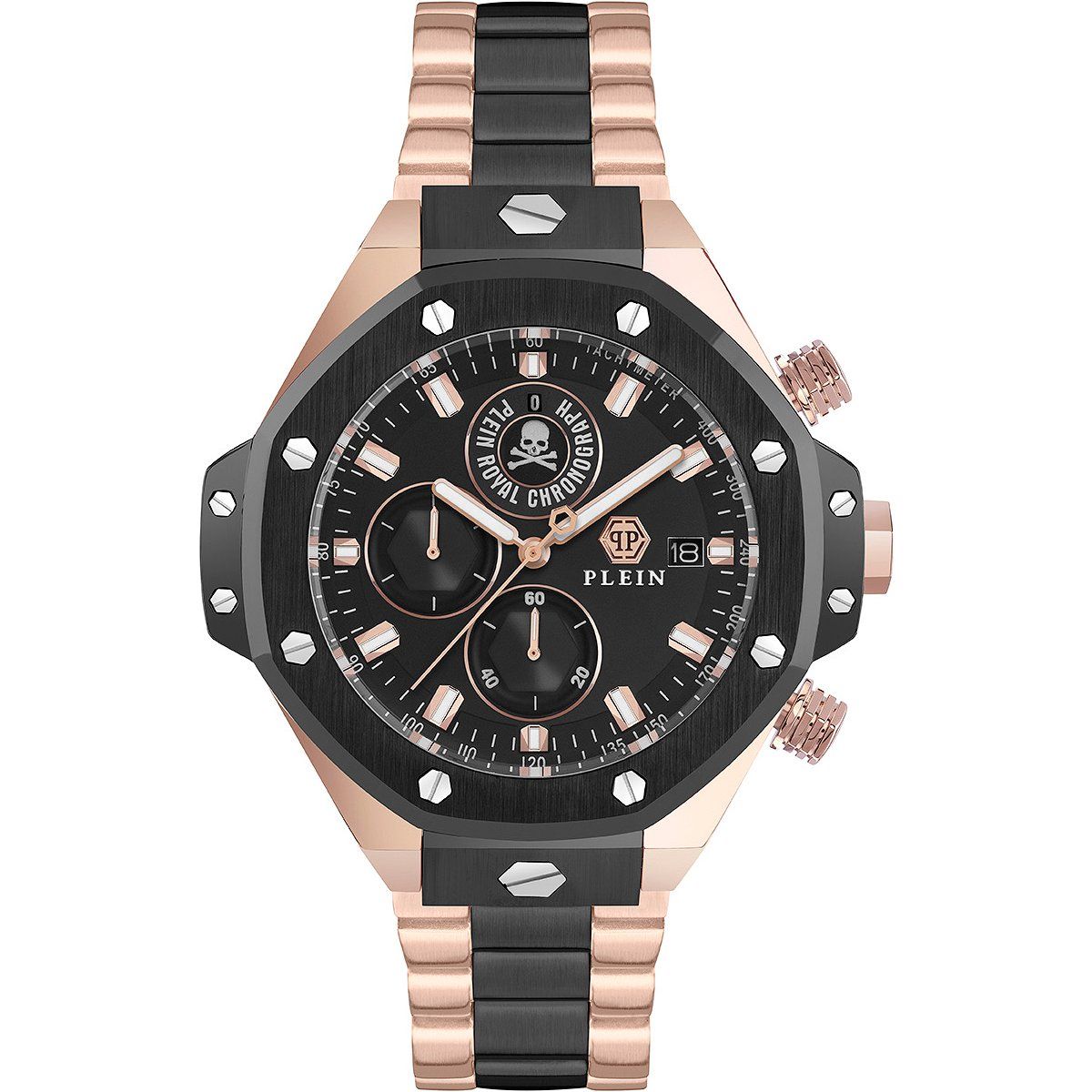 Philipp Plein Plein Chrono Royal Mehrfarbig Herren Armbanduhr PWLFA0625