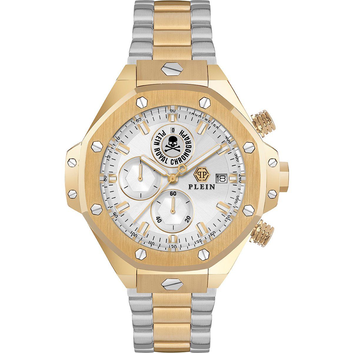 Philipp Plein Plein Chrono Royal Mehrfarbig Herren Armbanduhr PWLFA0525