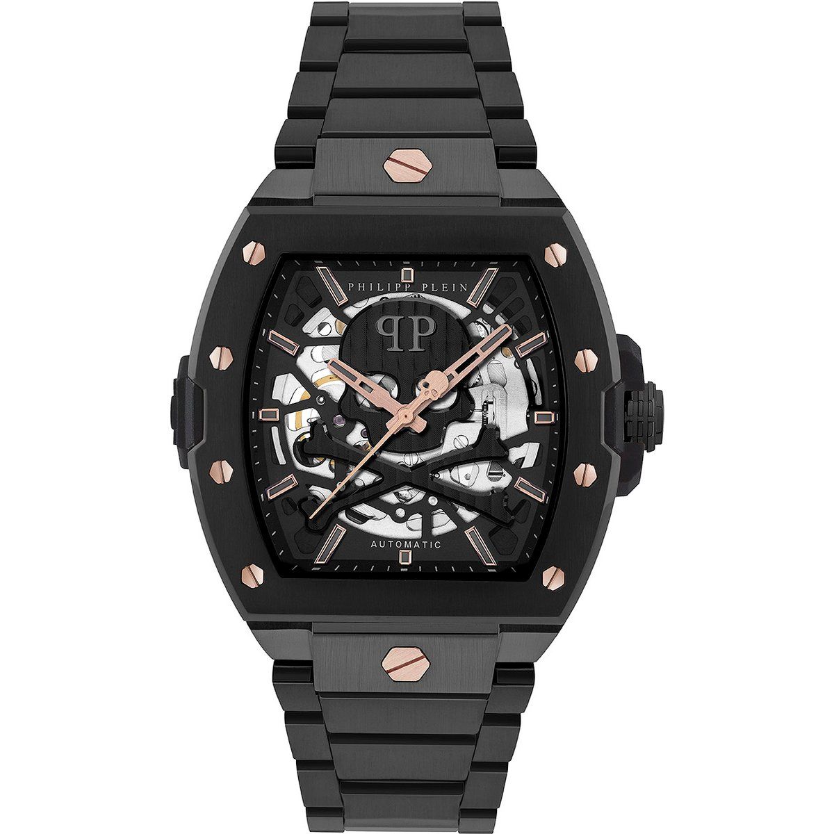 Philipp Plein The $keleton2.0 Schwarz Herren Armbanduhr PWJFA0725