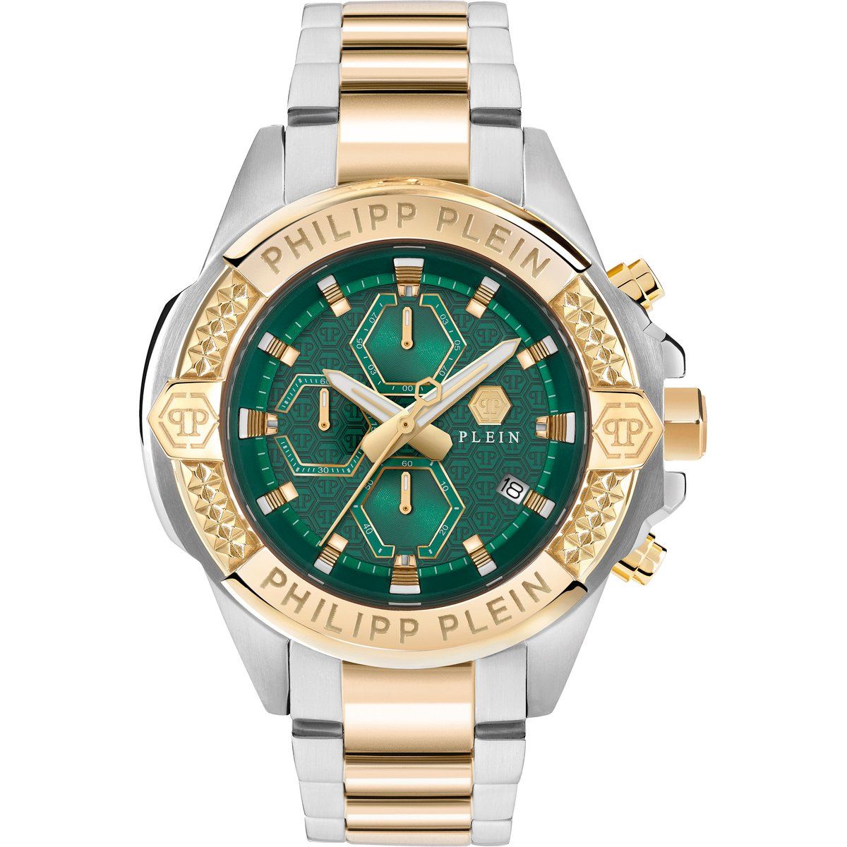 Philipp Plein The $kull Chrono Mehrfarbig Herren Armbanduhr PWWFA0525