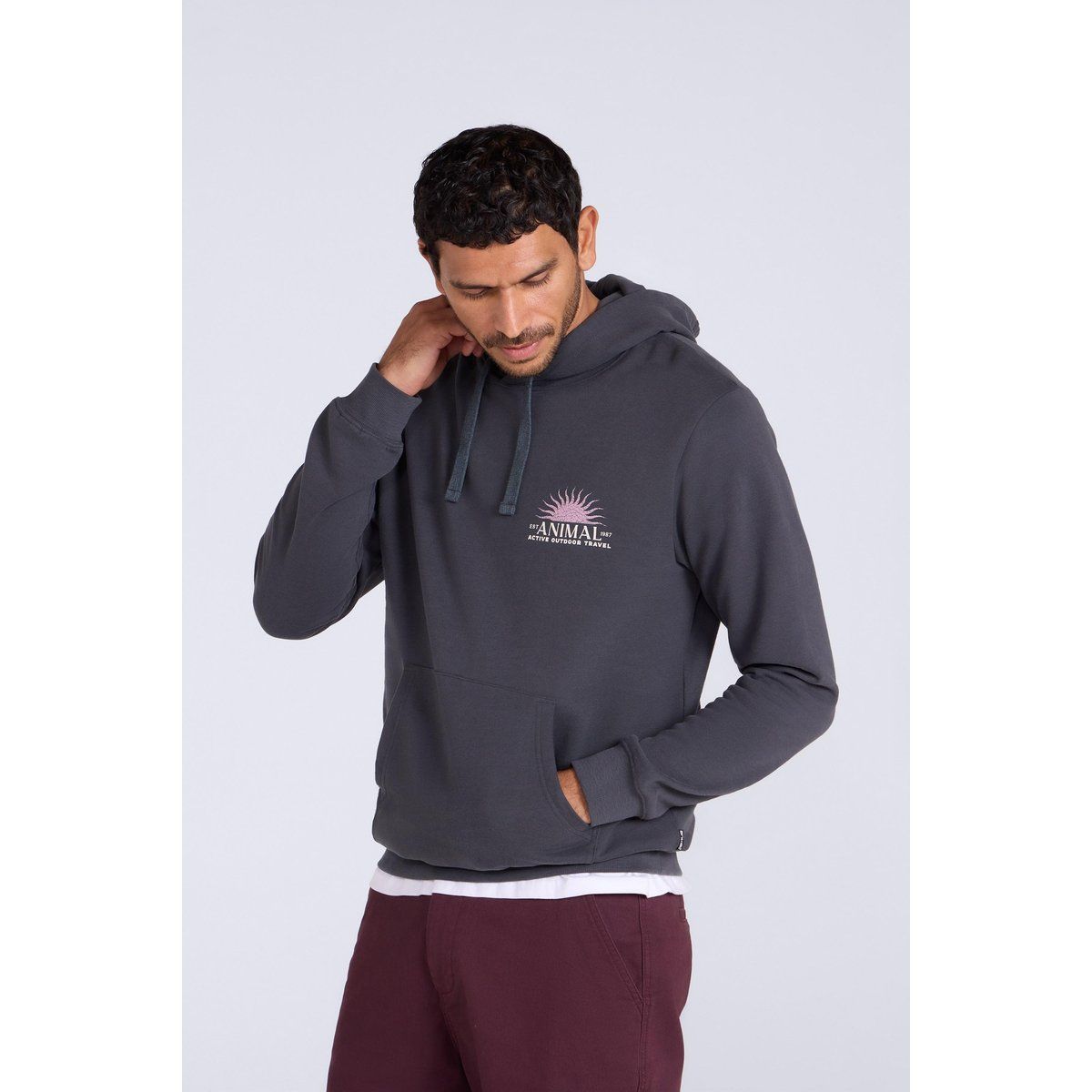 Mountain Warehouse - "River" Kapuzenpullover für Herren (Liegerunggrau)