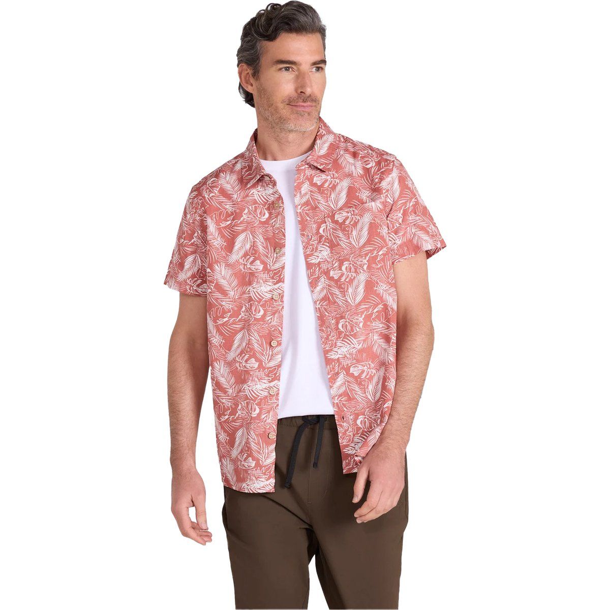 Mountain Warehouse - "Tropical" Hemd für Herren, kurzärmlig (Rostfarben)