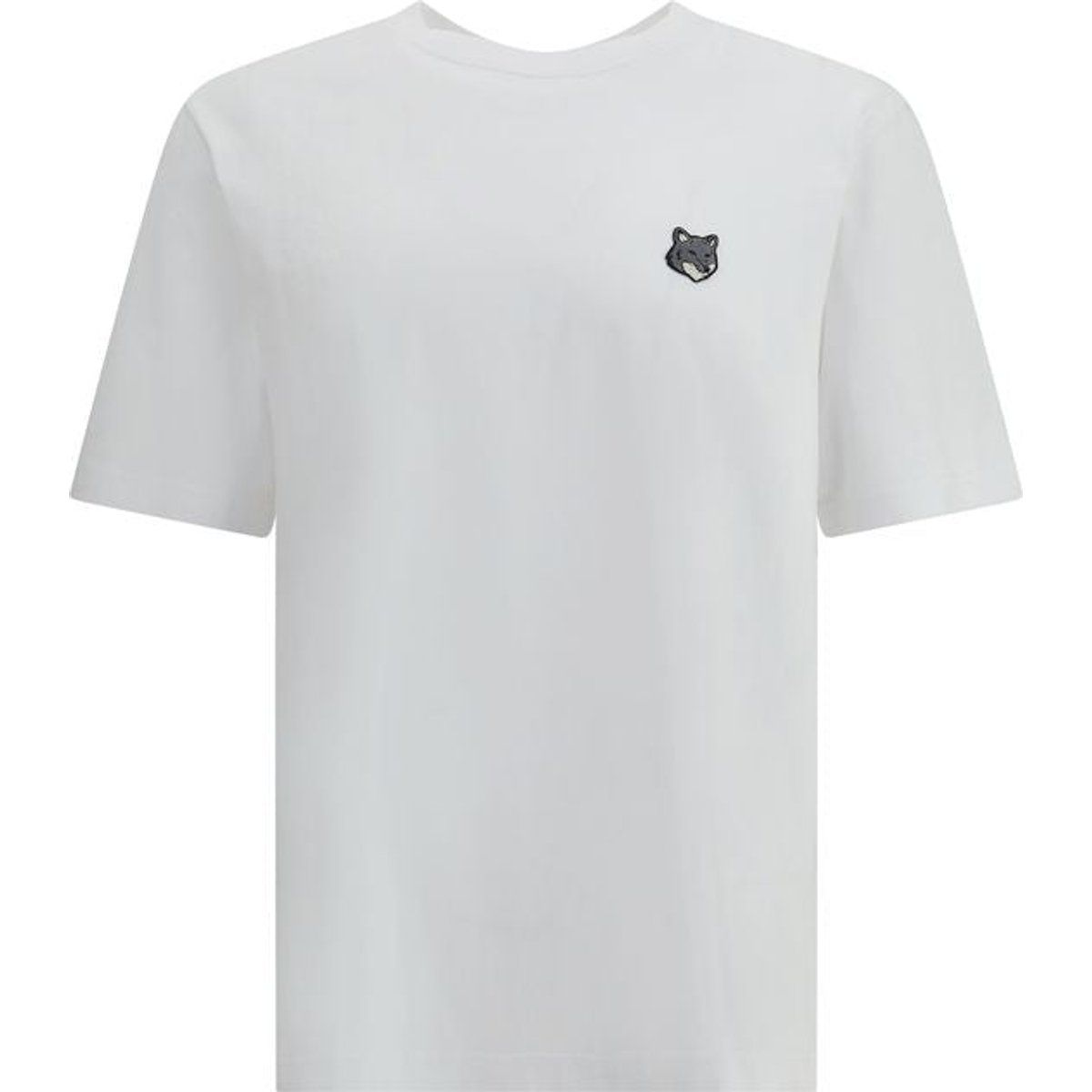 Maison Kitsuné Weißes Baumwolle T-Shirt