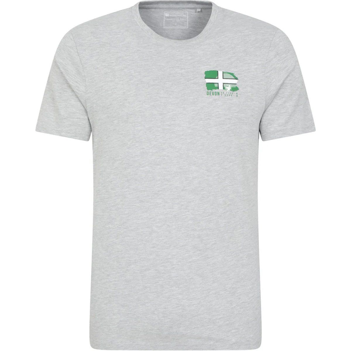 Mountain Warehouse - "Devon" T-Shirt für Herren, kurzärmlig (Grau)