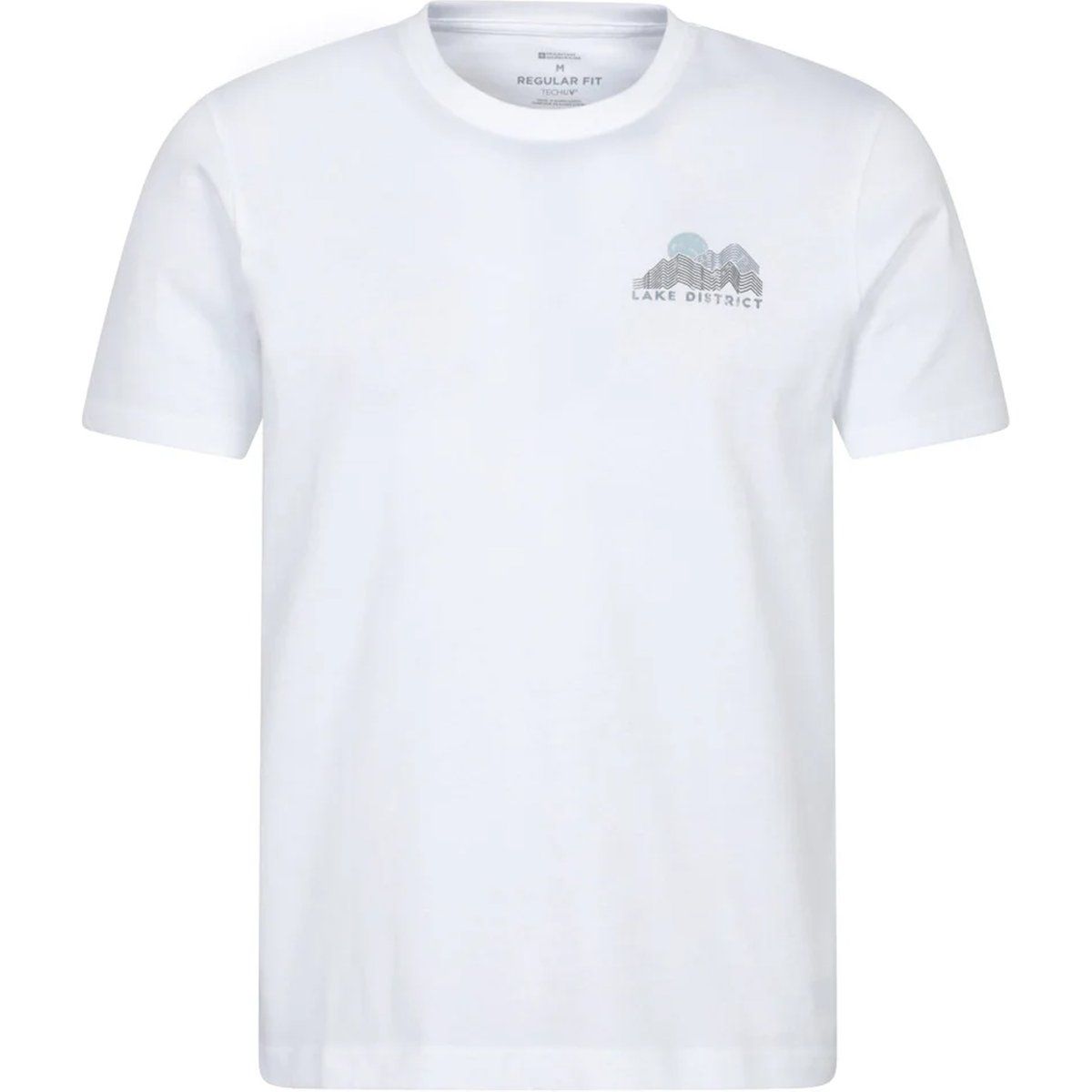 Mountain Warehouse - "Lake District" T-Shirt für Herren (Naturweiß)