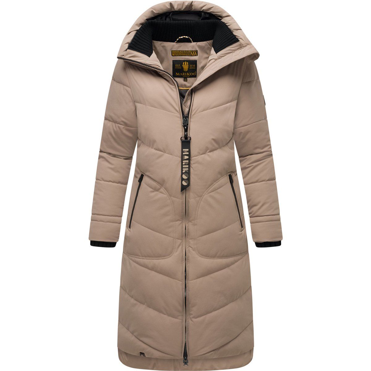 Marikoo Benikoo Damen Winterjacke – lang, warm & stylisch