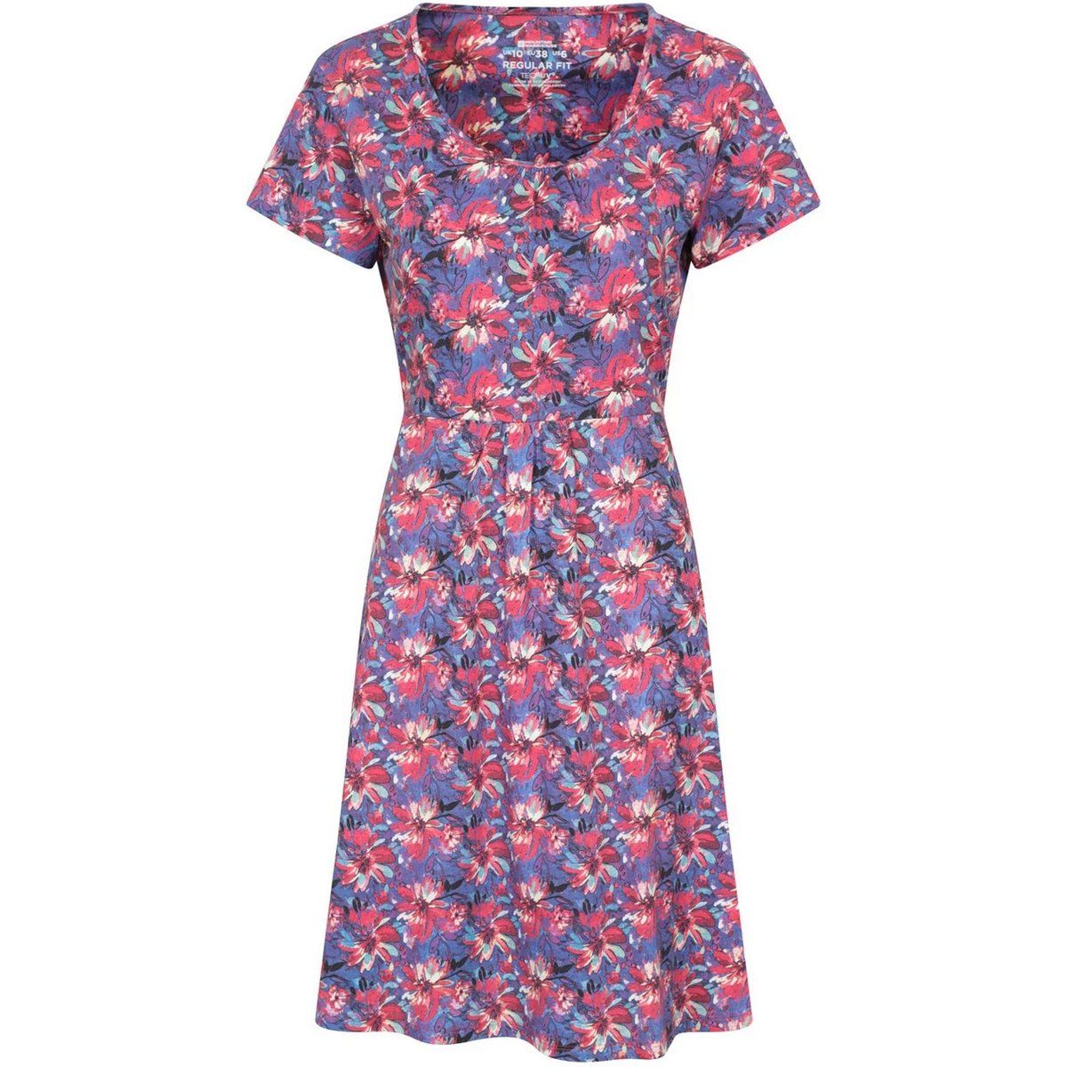 Mountain Warehouse - "Essentials Lora" Kleid mit ausgestelltem Rock für Damen (Rot)