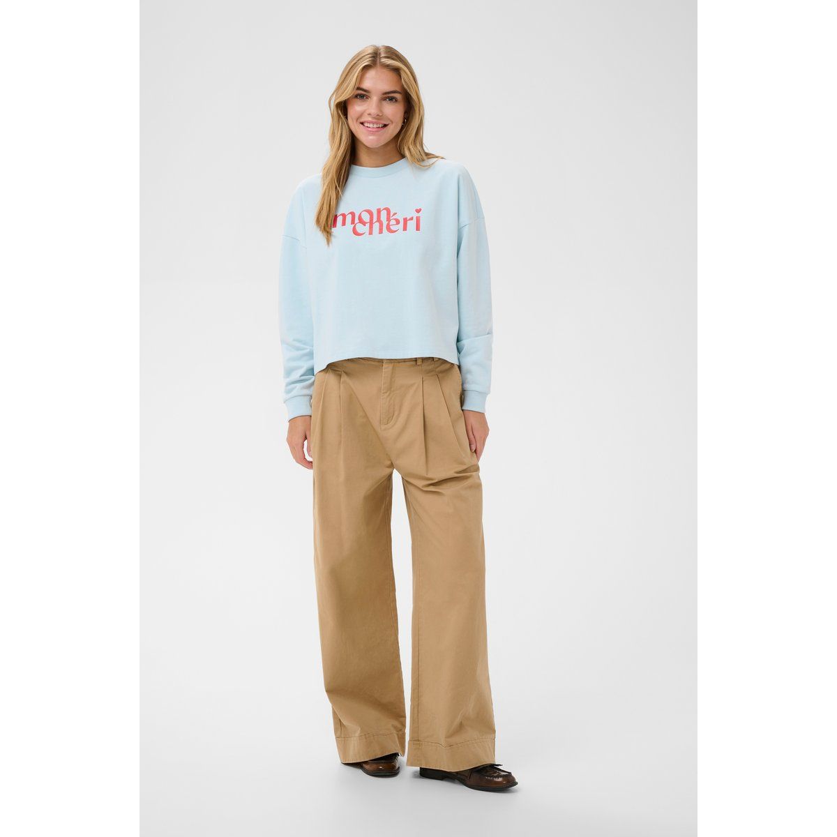 Oversize-Sweatshirt mit Grafik-Print