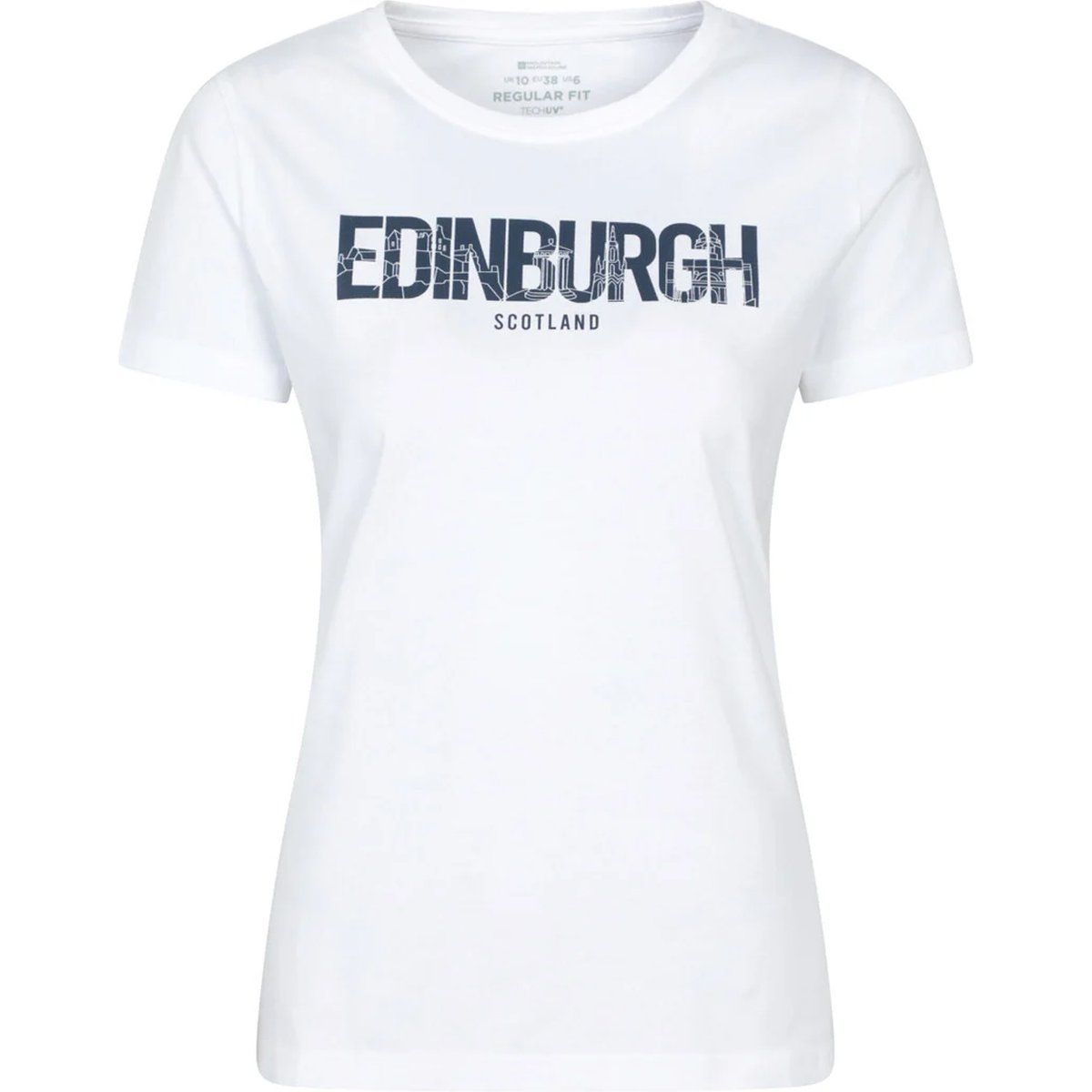 Grafik-T-Shirt mit Skyline-Motiv