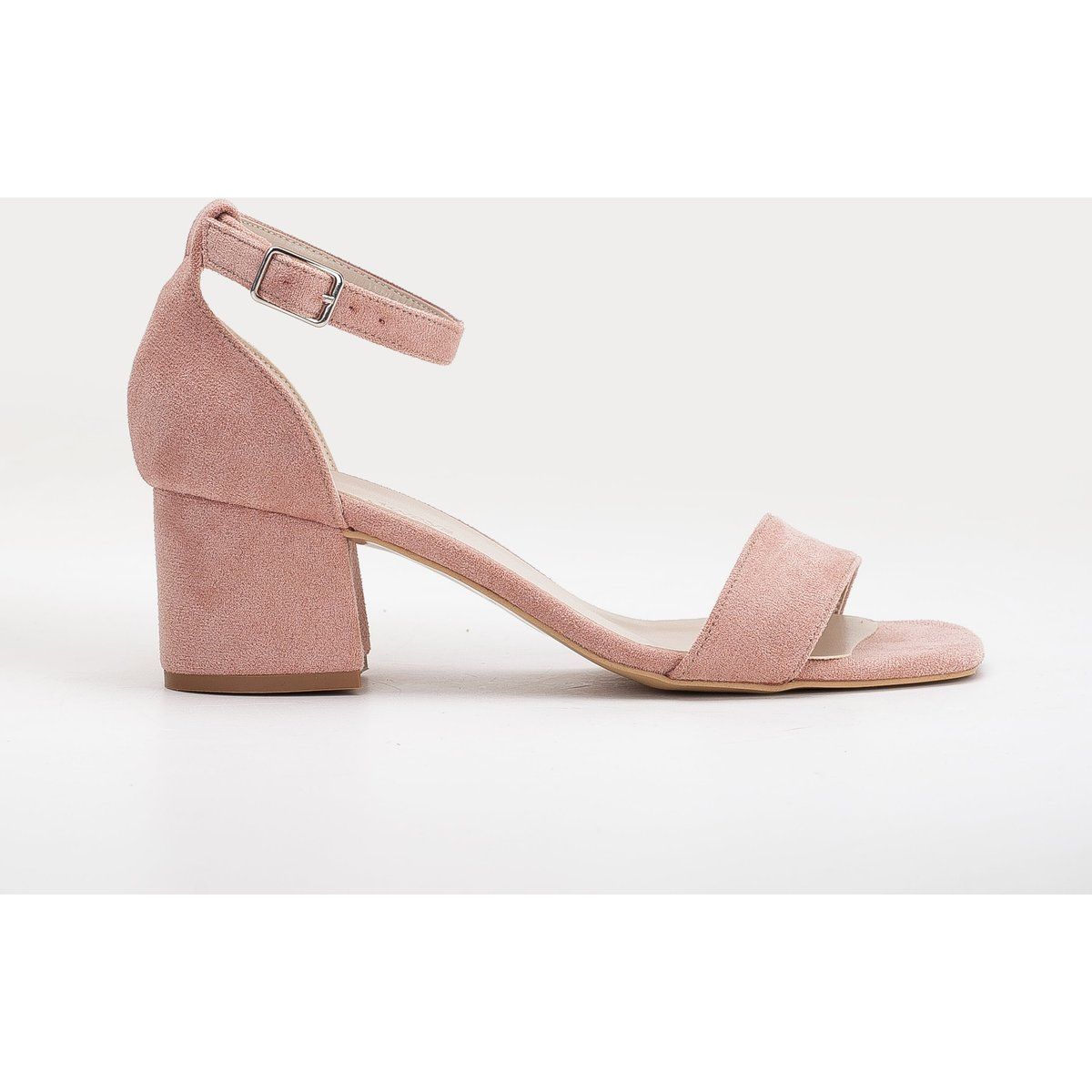 Klassische Riemchensandalen mit Blockabsatz