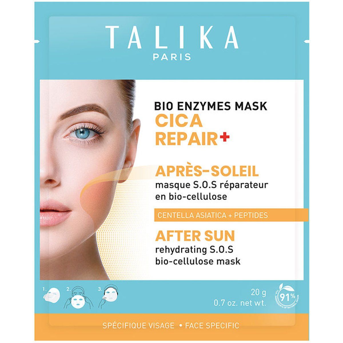 After Sun Bio-Zellulose Reparaturmaske
