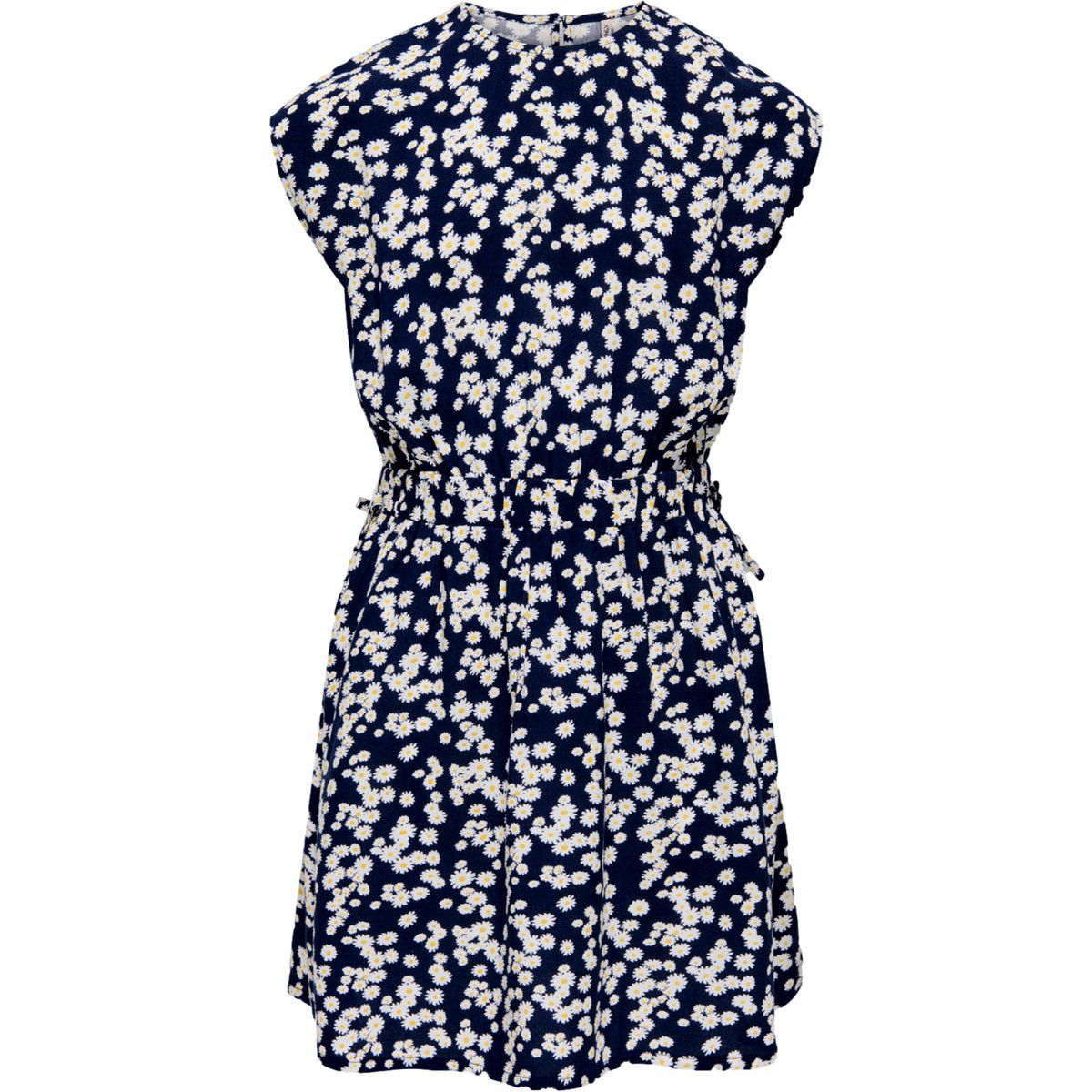 Ärmelloses A-Linien-Kleid mit Gänseblümchen-Muster