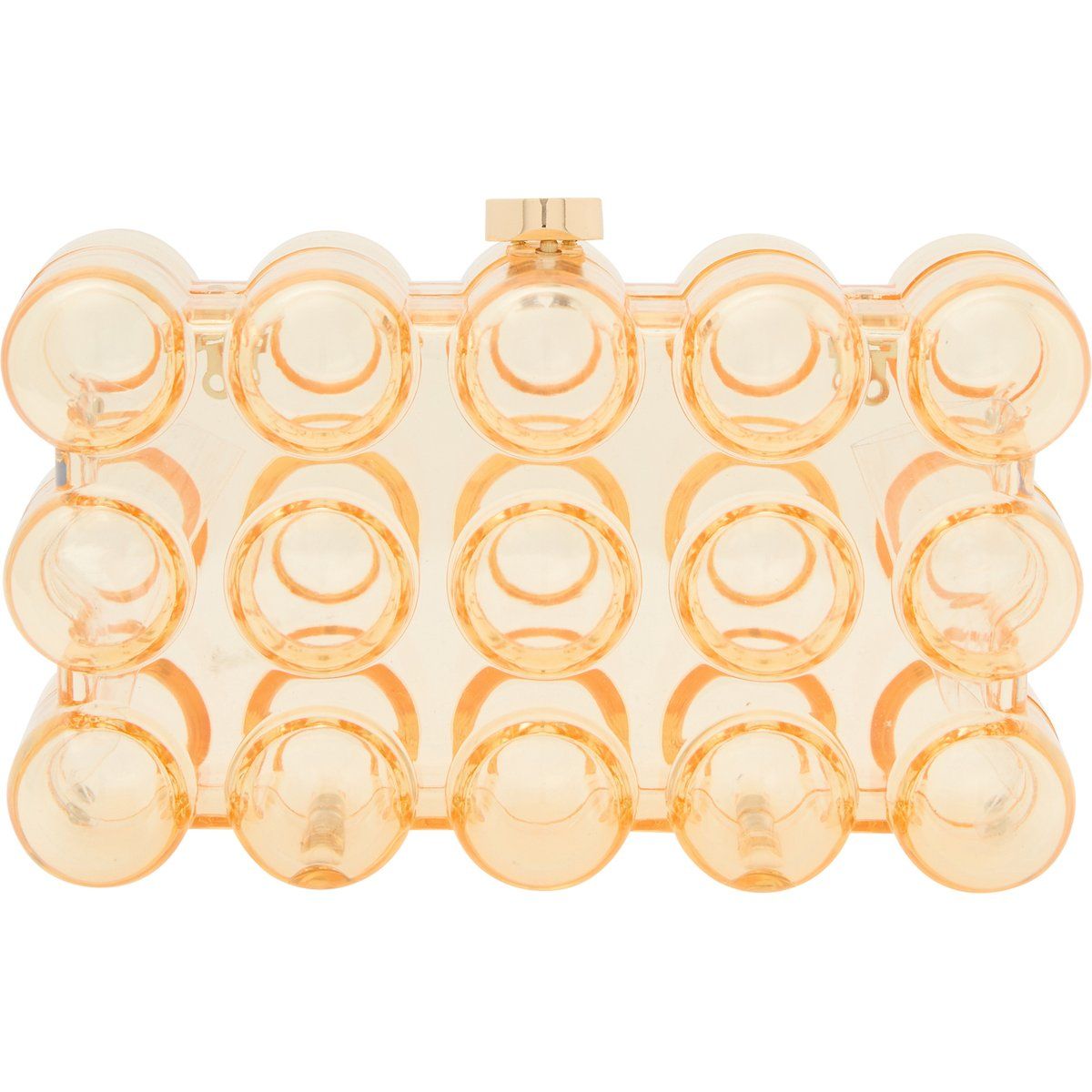 Skulpturale geometrische Kuppel-Clutch