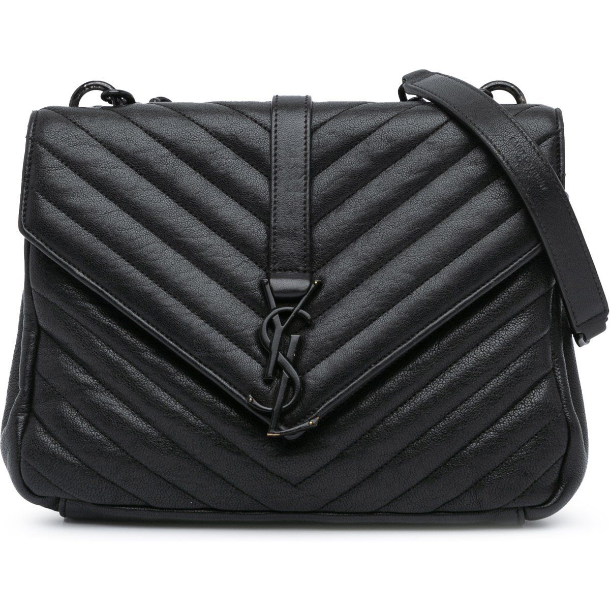 Gesteppte Kate Schultertasche aus Leder