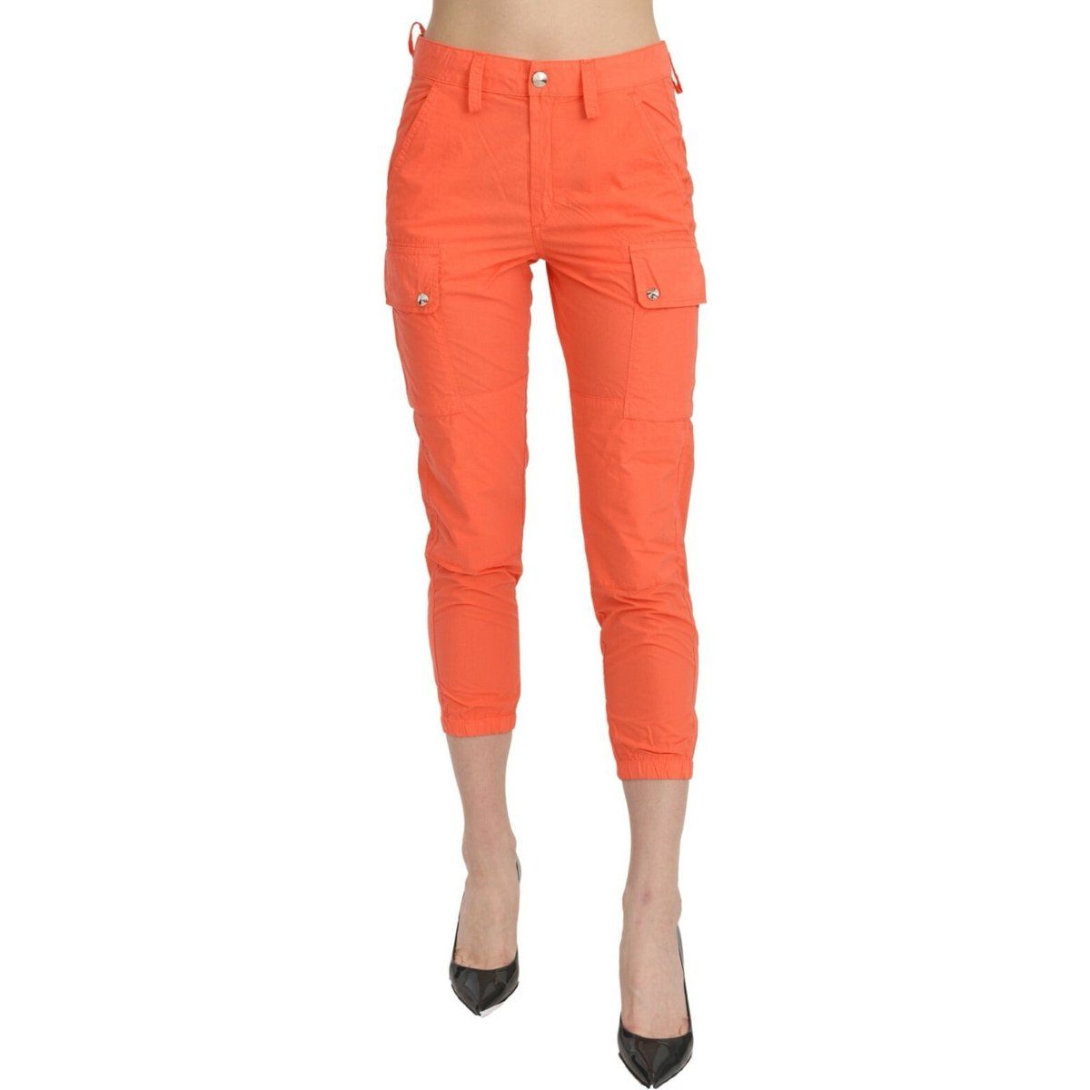 Schmale Utility-Jogger mit hohem Bund